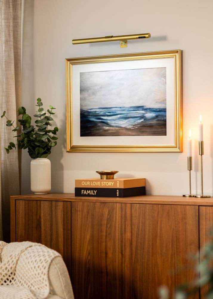 KAILA KAILA Halo Batterijgevoede Schilderijverlichting 50 cm - Goud