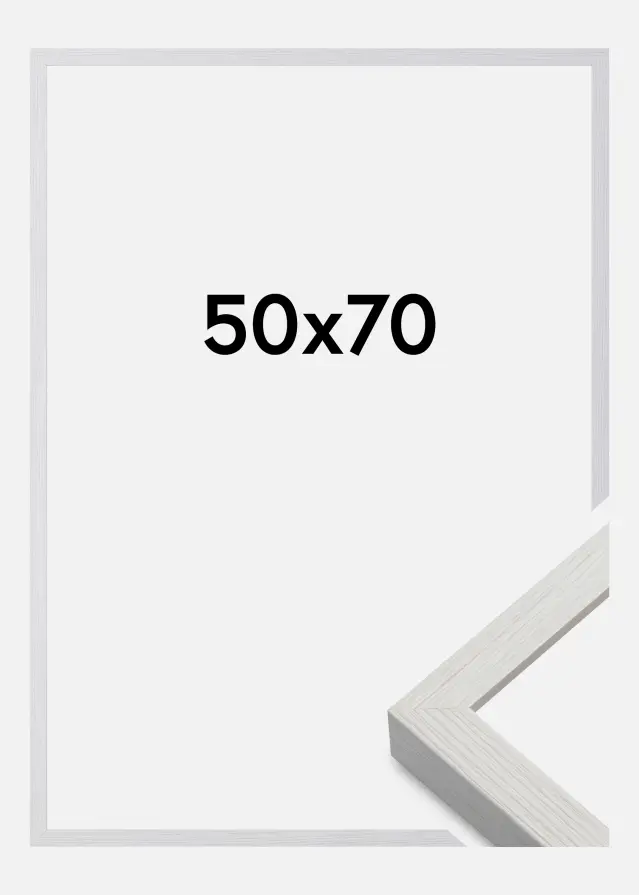 Nielsen Fotolijst Nielsen Premium Quadrum Sneeuwwit 50x70 cm