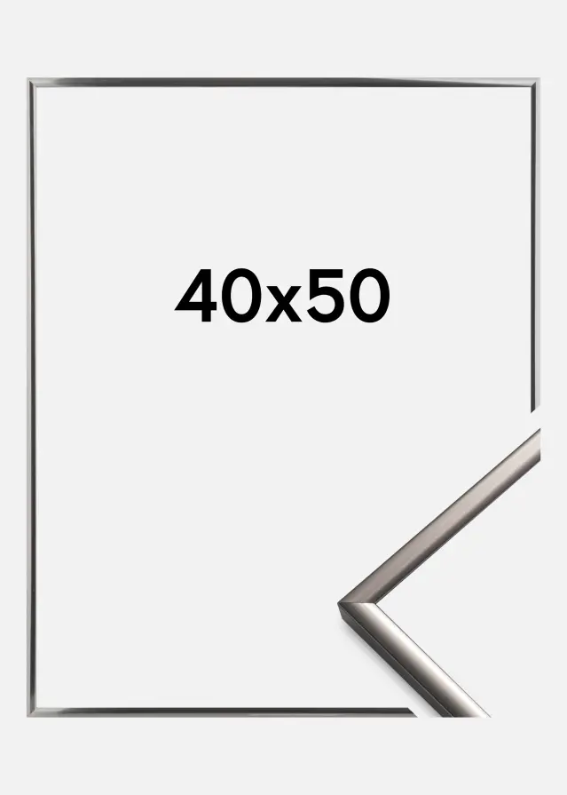 Walther Fotolijst New Lifestyle Staal - 40x50 cm