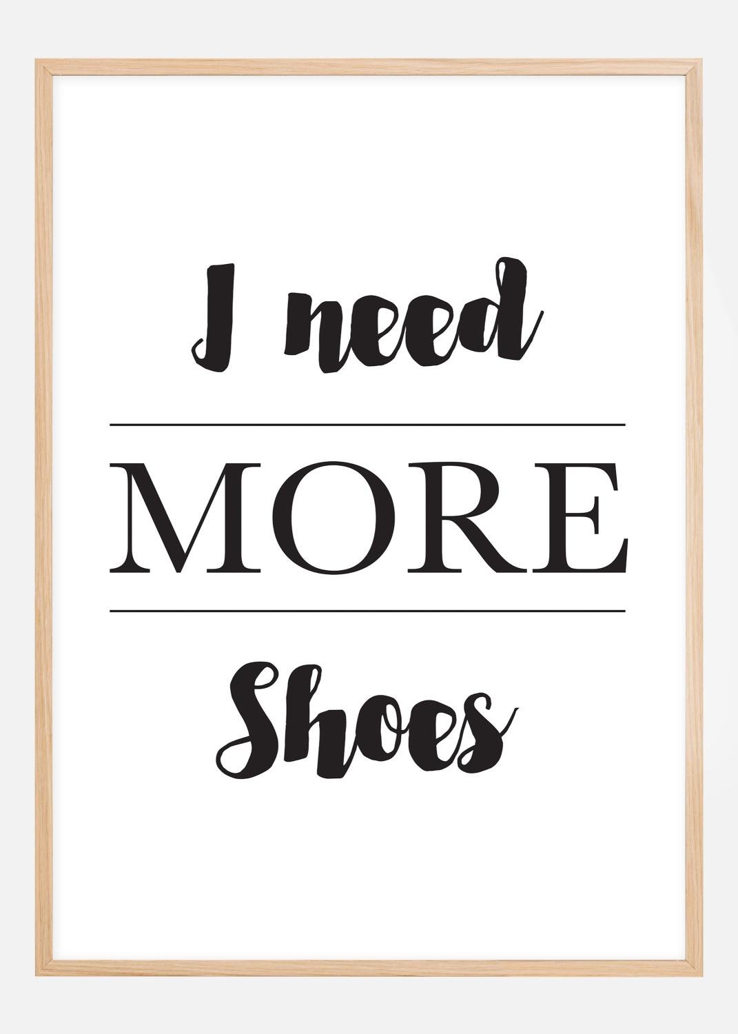 Product Image for More Shoes Poster (40x50 cm)