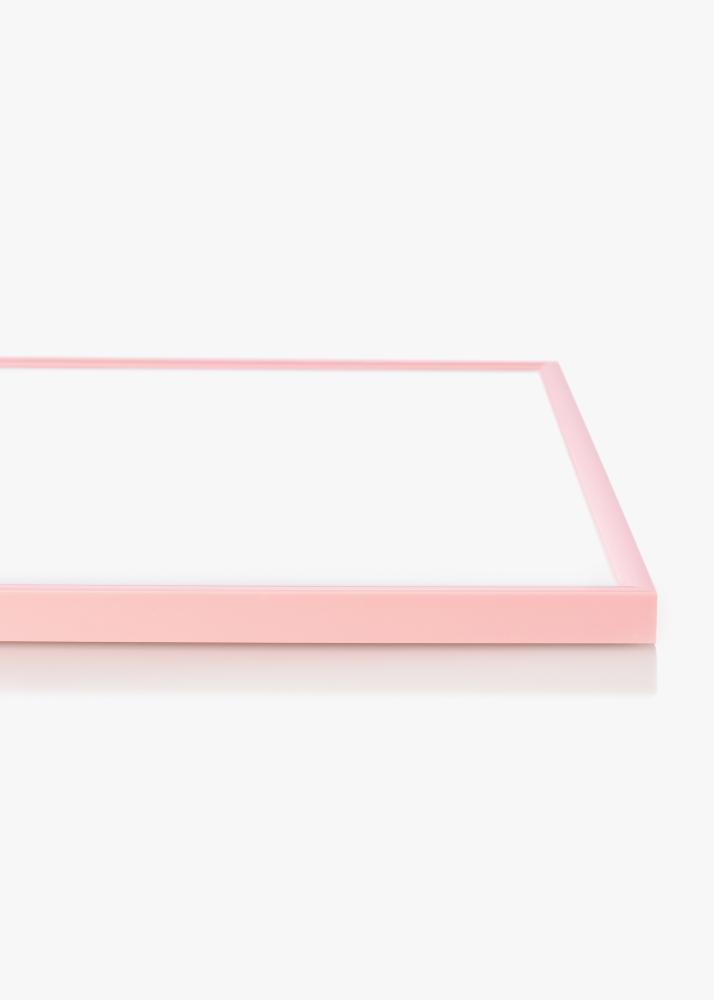 Ram med passepartou Fotolijst New Lifestyle Roze 30x40 cm - Passe-partout Wit 20x30 cm
