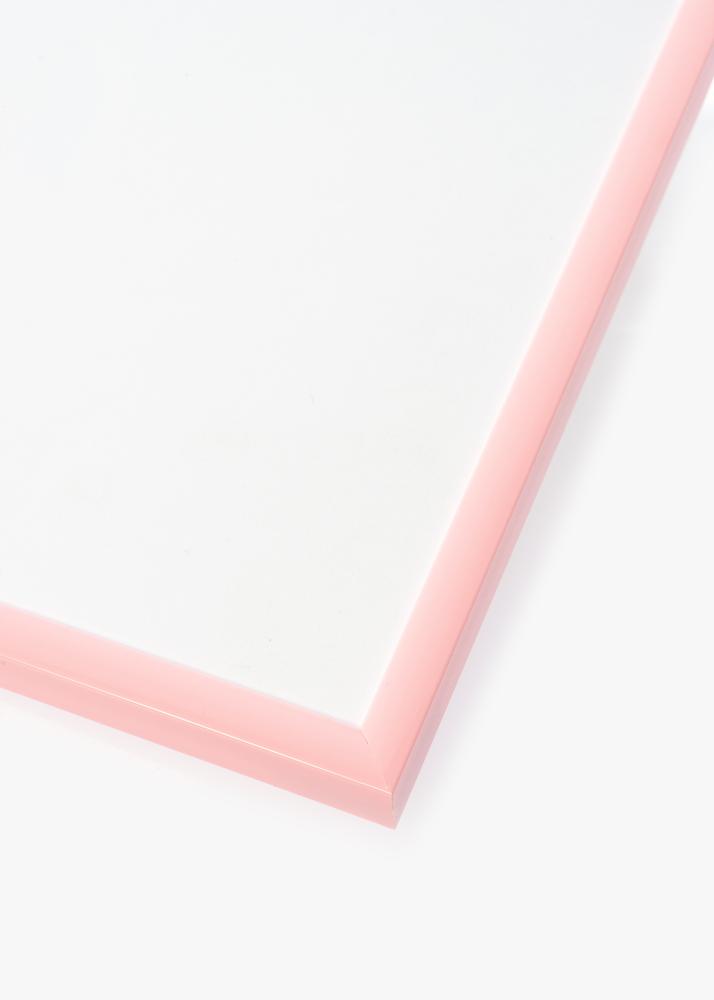 Ram med passepartou Fotolijst New Lifestyle Roze 30x40 cm - Passe-partout Wit 20x30 cm