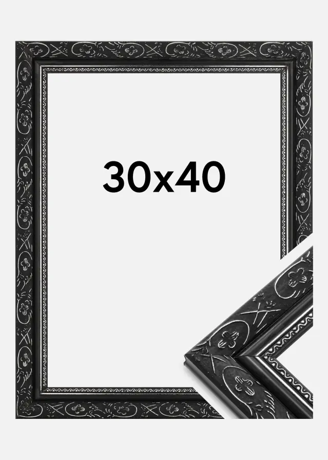 Walther Fotolijst Barok Zwart 30x40 cm