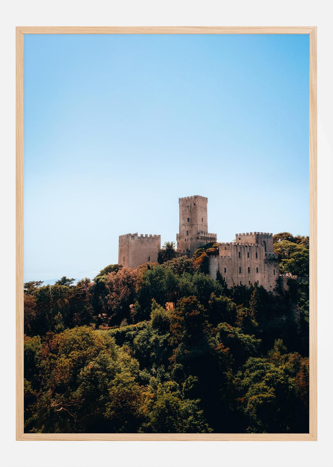 Product Image for Mountain Castle Poster (21x29.7 cm (A4))