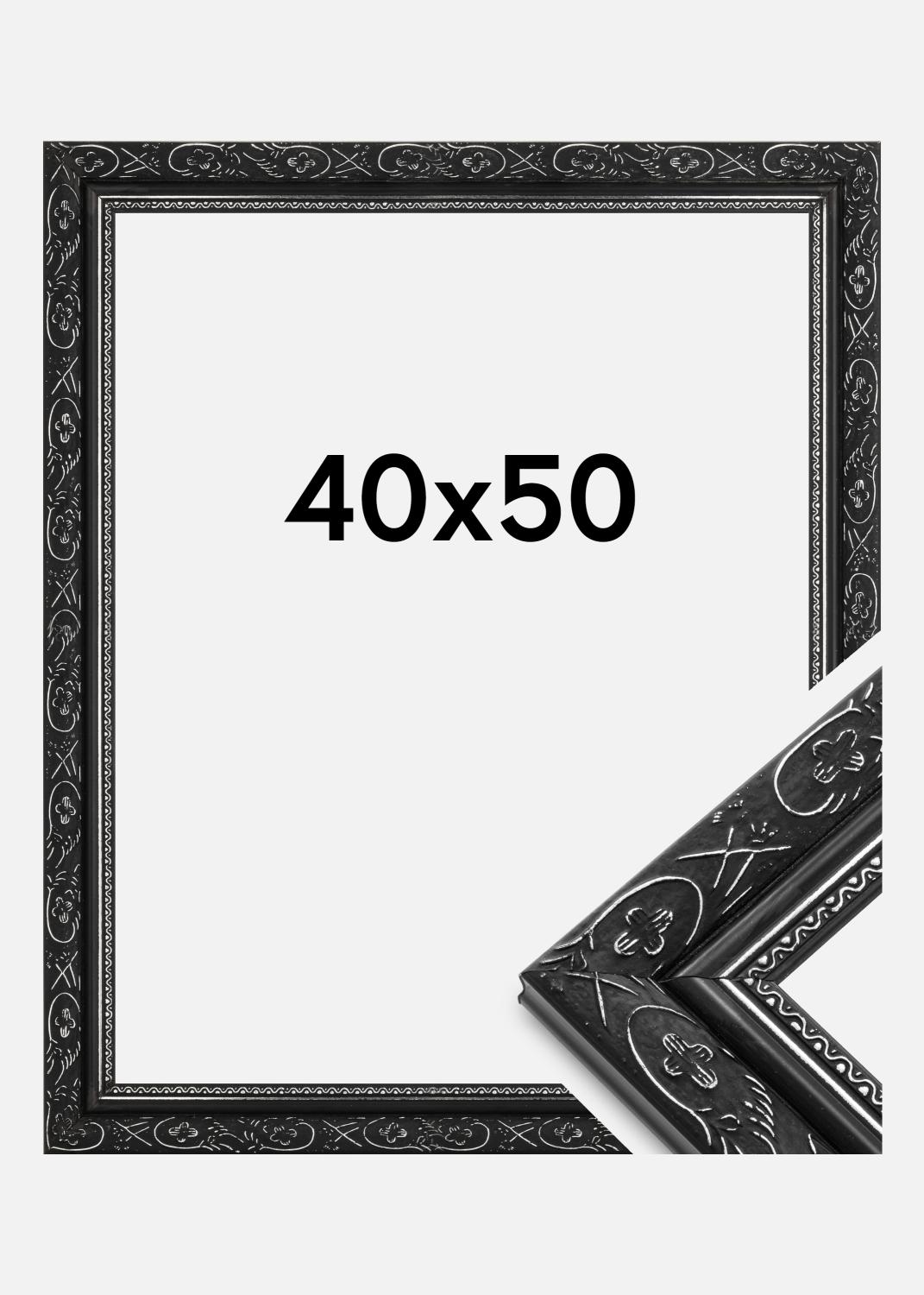 Product Image for Fotolijst Barok Zwart 40x50 cm