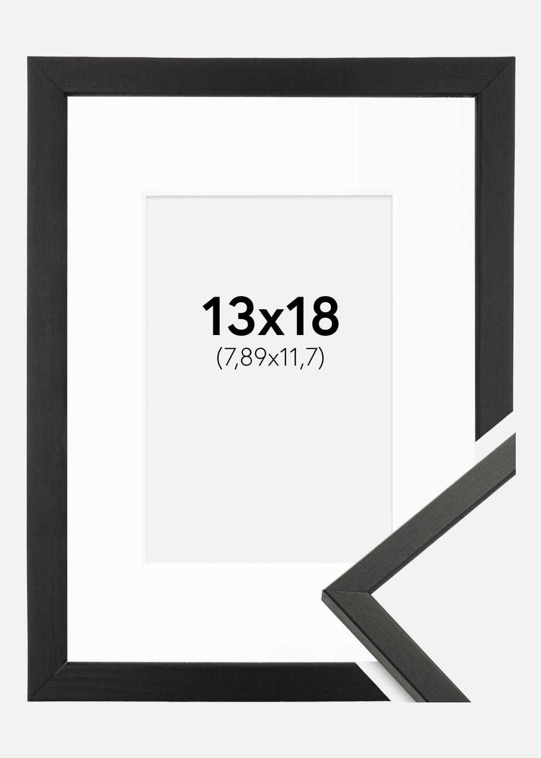 Product Image for Fotolijst Galant Zwart 13x18 cm - Passe-partout Wit 3,5x5 inches