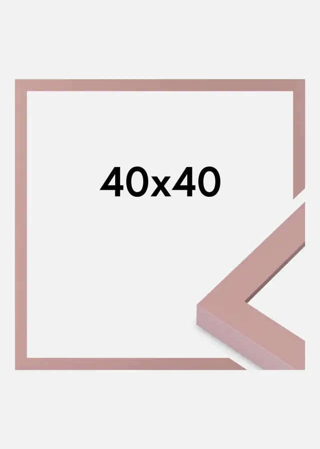 Jämtlands Ramfabrik Fotolijst Selection Acrylglas Peach 40x40 cm