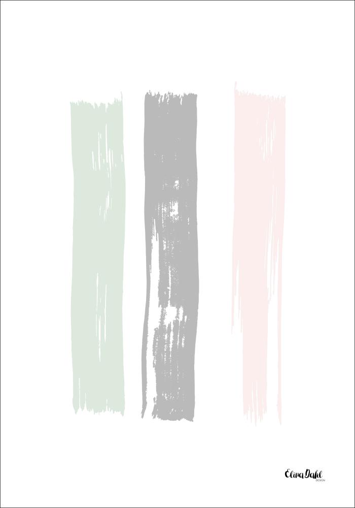 Bildverkstad Paint Pastel Poster