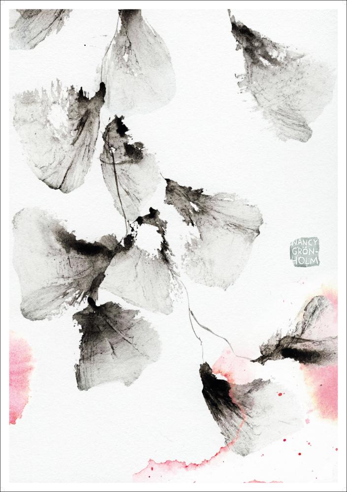 Bildverkstad Pink ink - Green isle studio Poster