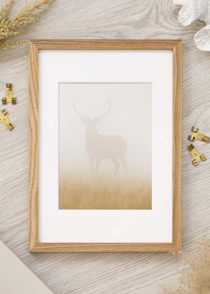 BGA Fotolijst Massief Eikenhout Acrylglas 21x29,7 cm (A4)