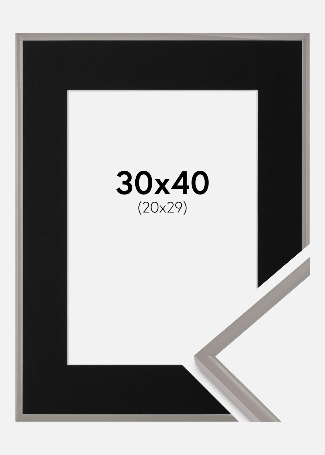 Product Image for Fotolijst New Lifestyle Earth Grey 30x40 cm - Passe-partout Zwart 21x30 cm