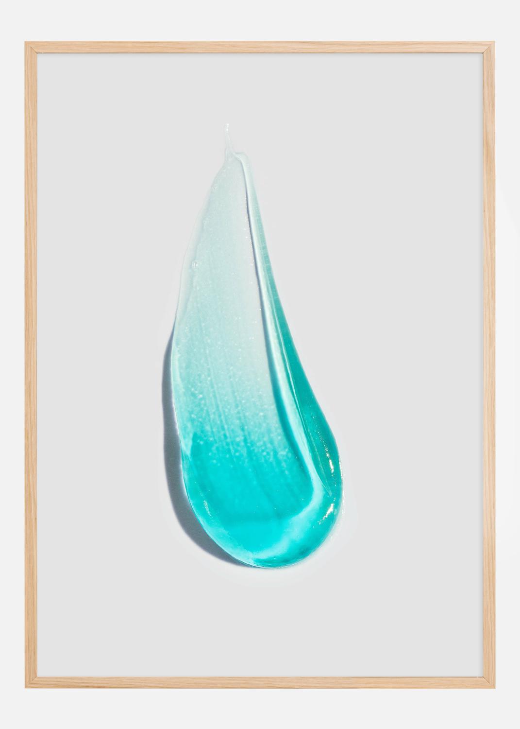 Product Image for Turqouse gel Poster (21x29.7 cm (A4))