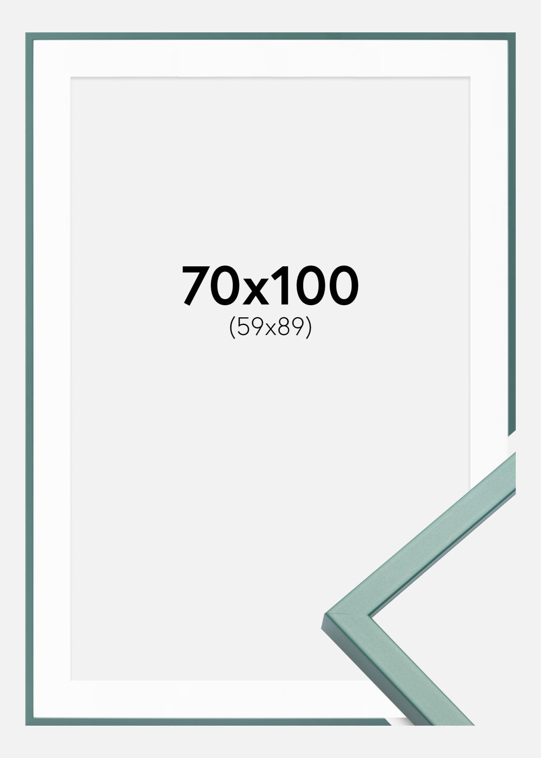 Product Image for Fotolijst E-Line Groen 70x100 cm - Passe-partout Wit 60x90 cm