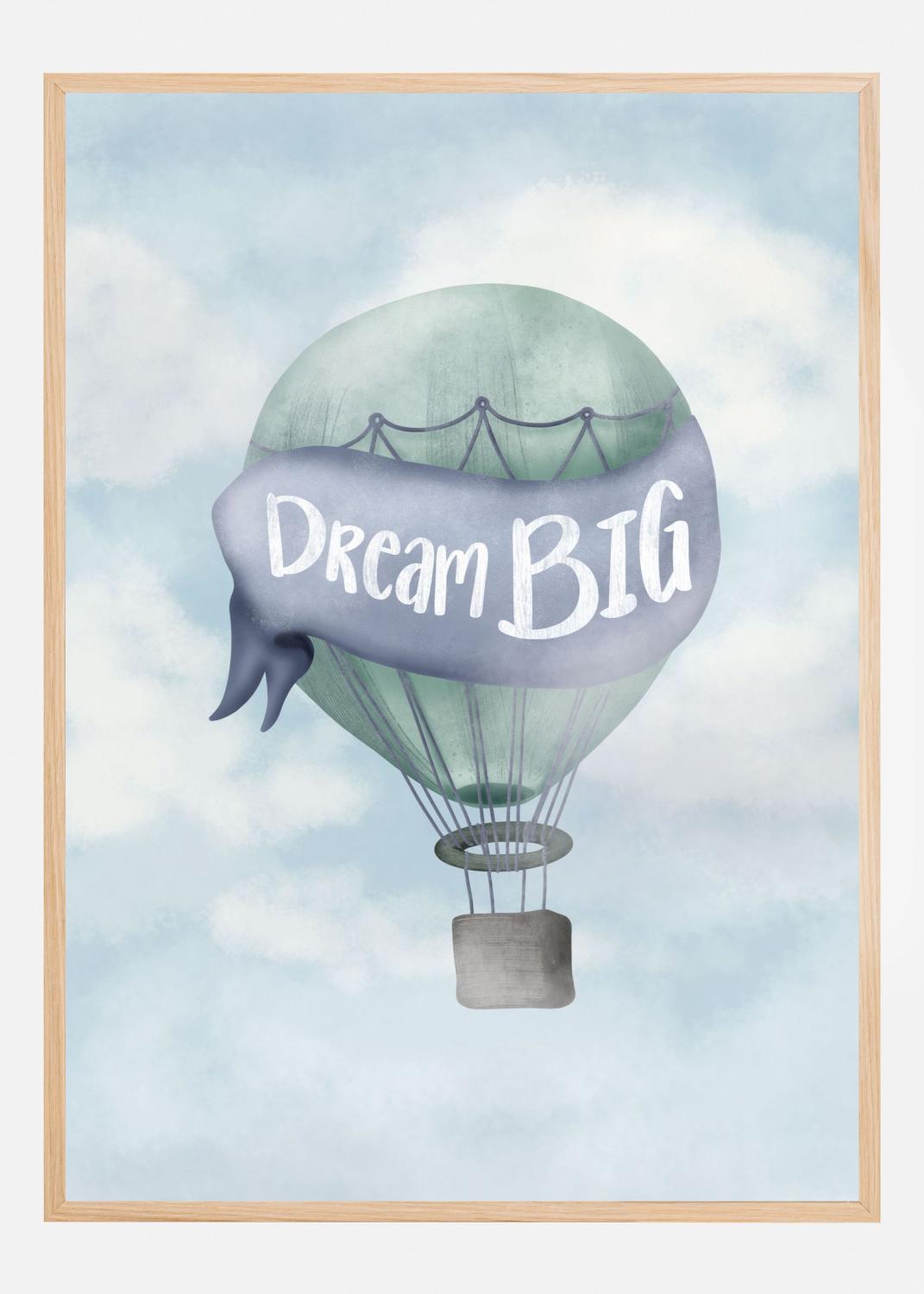 Product Image for Dream Big Blue Poster (70x100 cm)