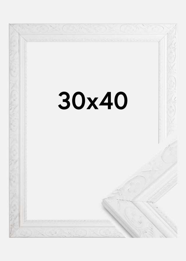 Walther Fotolijst Barok Wit 30x40 cm