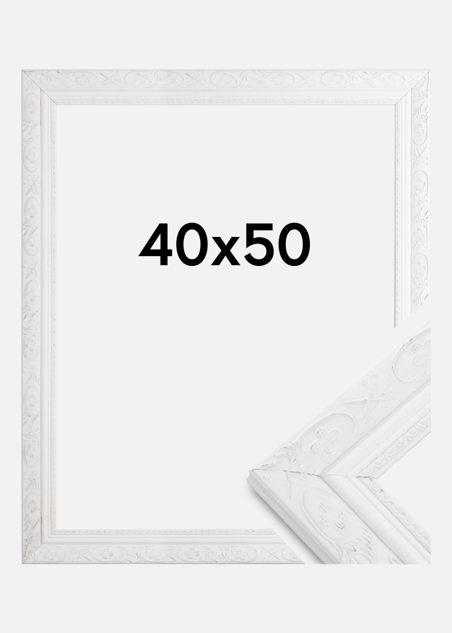 Walther Fotolijst Barok Wit 40x50 cm