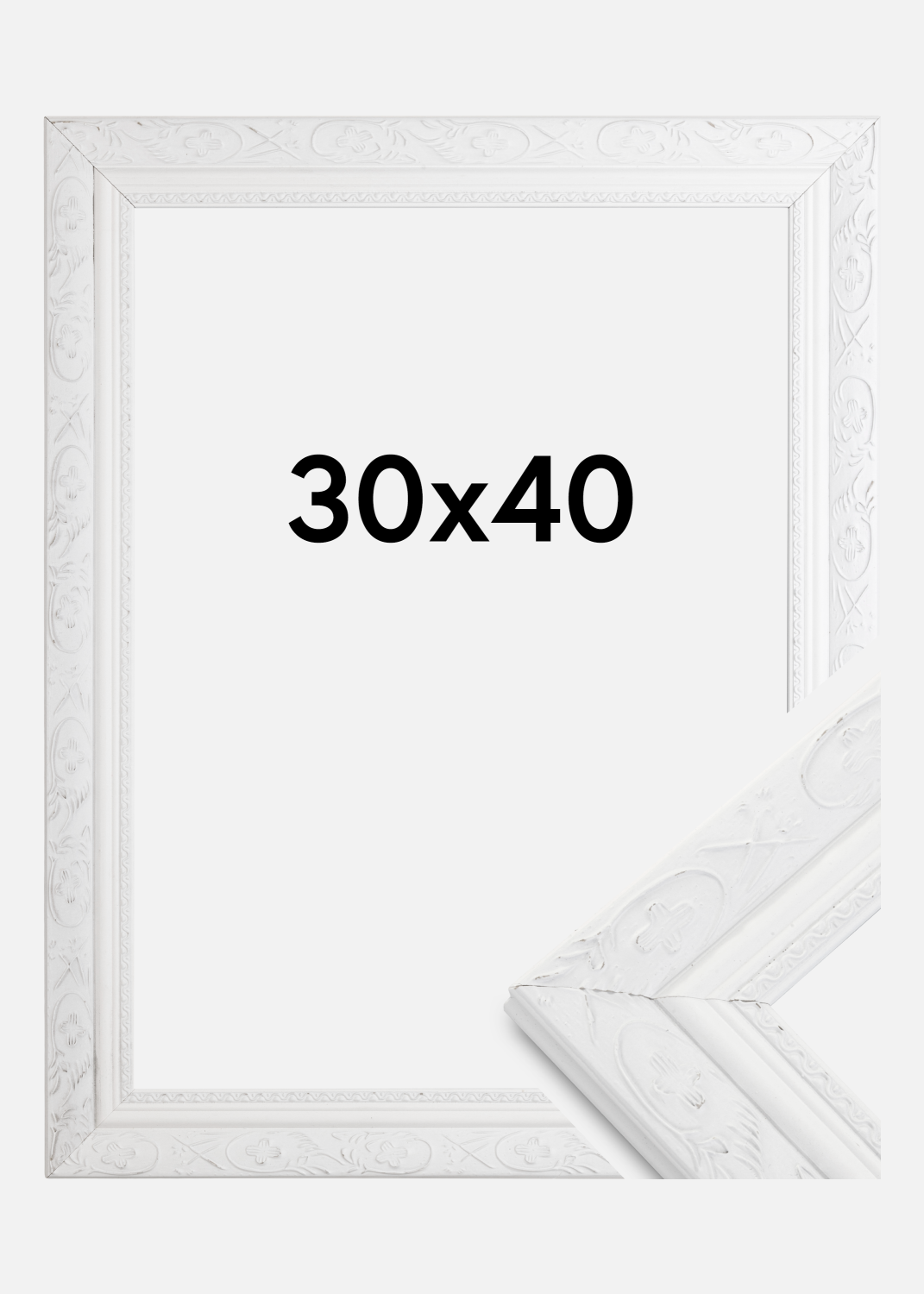 Product Image for Fotolijst Barok Wit 30x40 cm