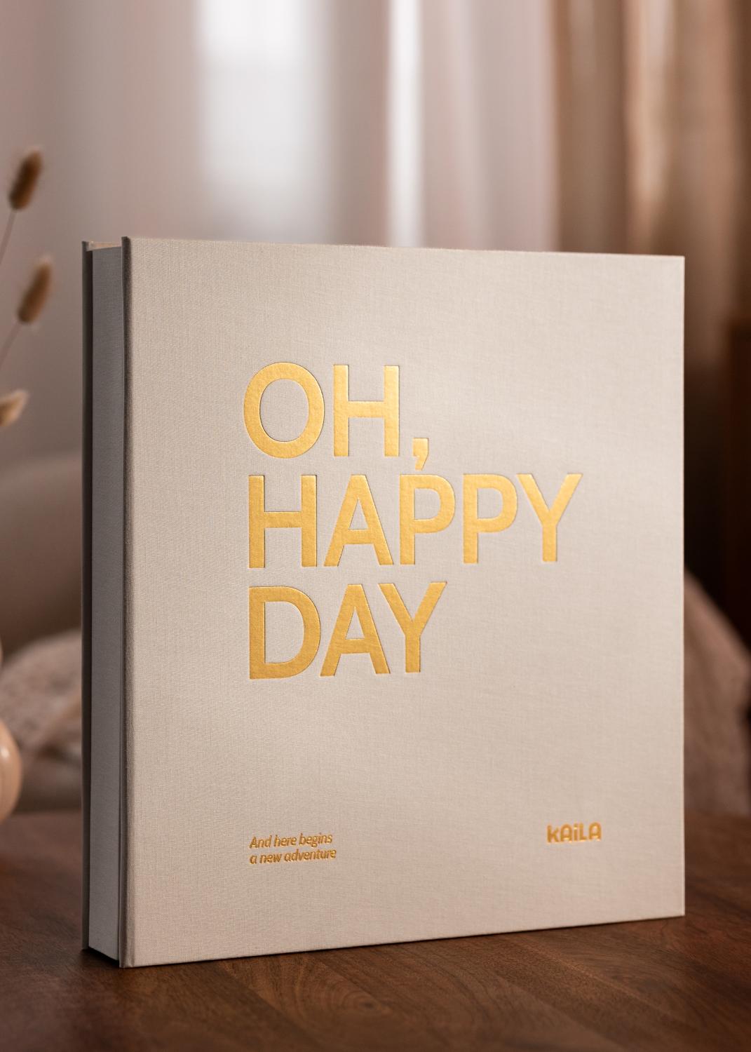 Product Image for KAILA Fotoalbum OH HAPPY DAY Crème - 600 foto's in 10x15 cm