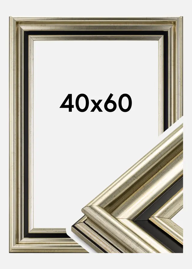 Ramverkstad Fotolijst Gysinge Premium Zilver 40x60 cm