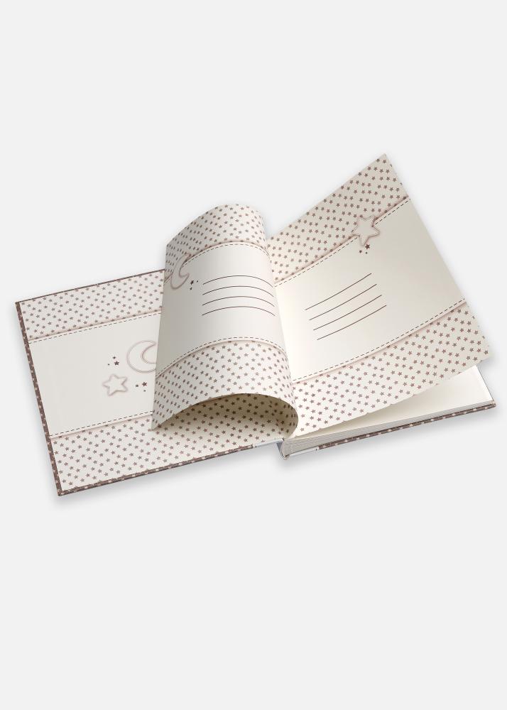 Walther Stars & Moon Album - 28x30,5 cm (50 Witte zijden / 25 bladen)
