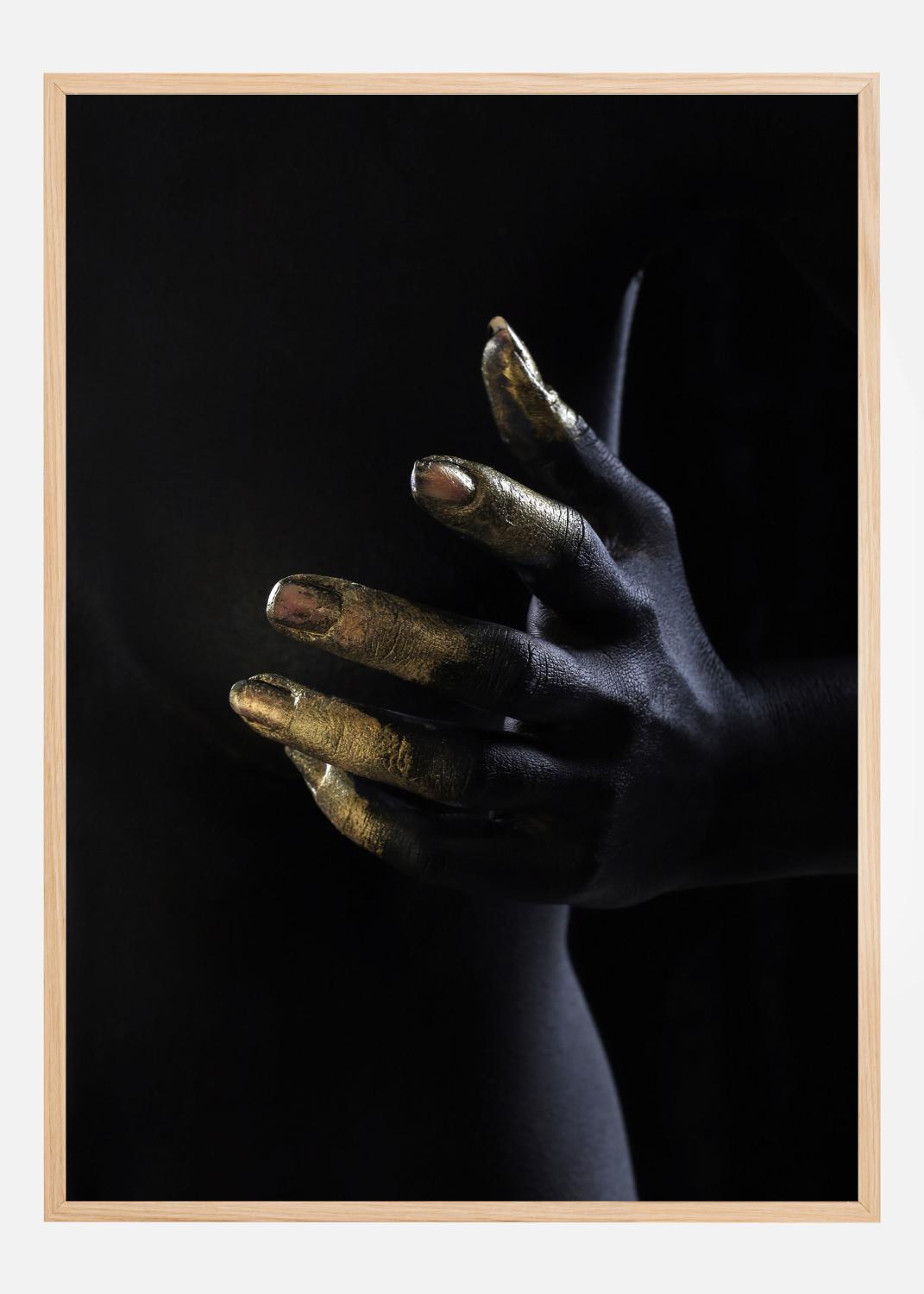 Product Image for Golden Hands I Poster (30x40 cm)