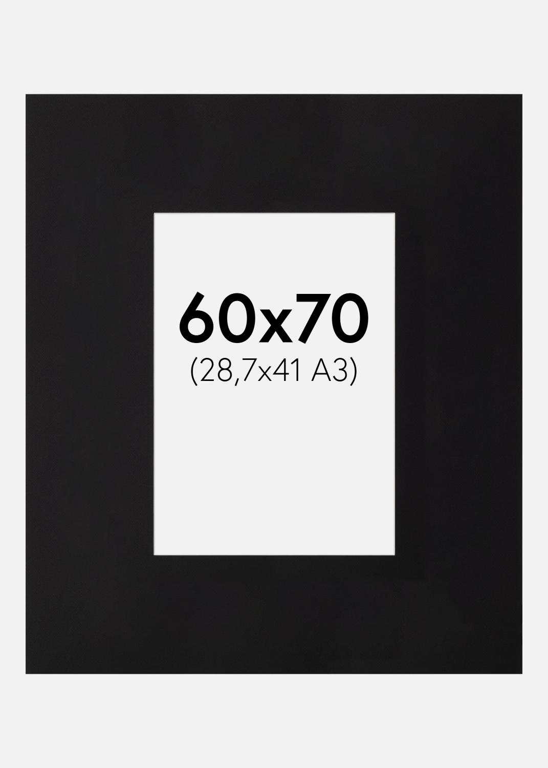 Product Image for Passe-partout  XXL Zwart Witte Kern) 60x70 cm (28,7x41)