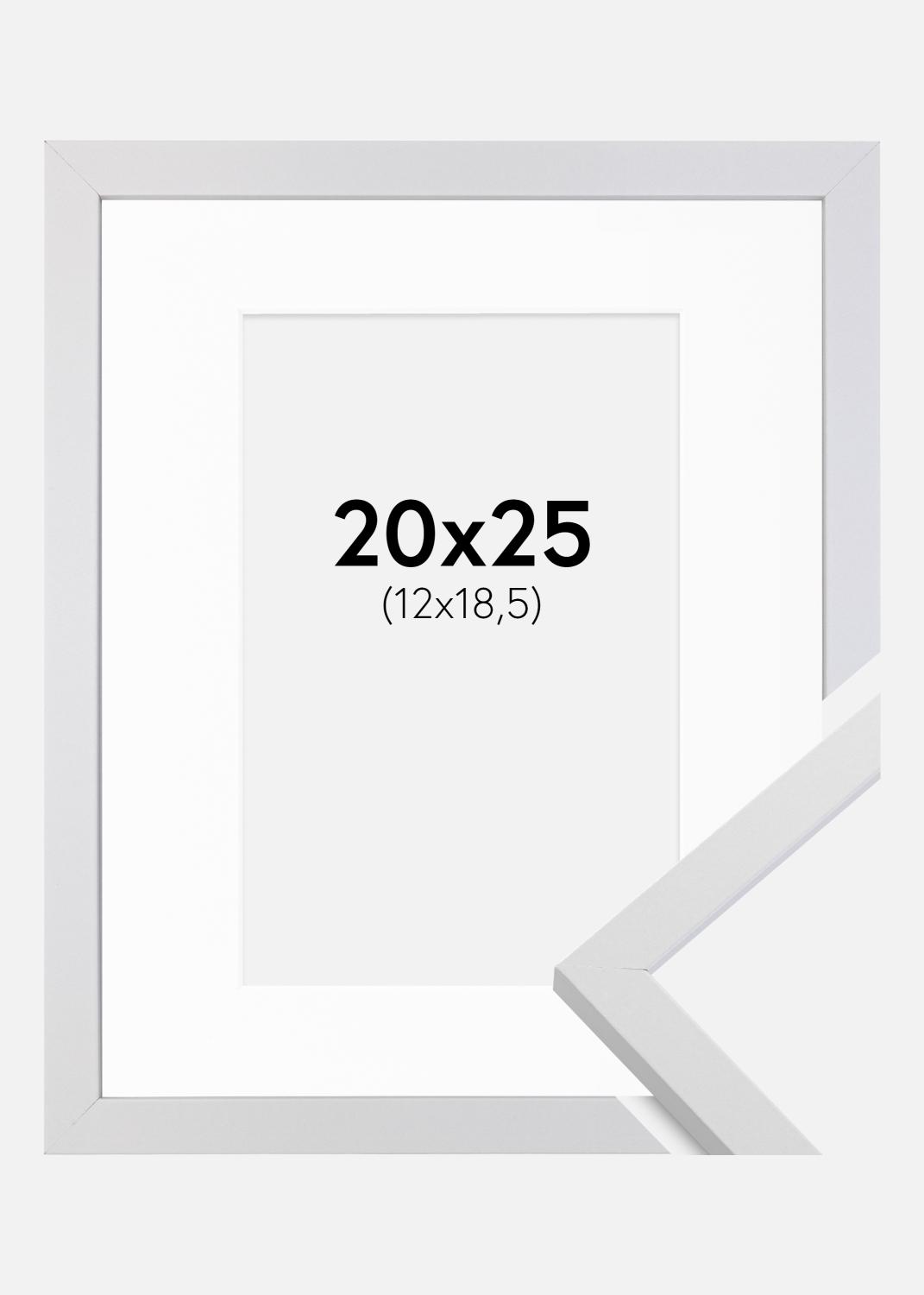 Product Image for Fotolijst Trendy Wit 20x25 cm - Passe-partout Wit 13x19,5 cm