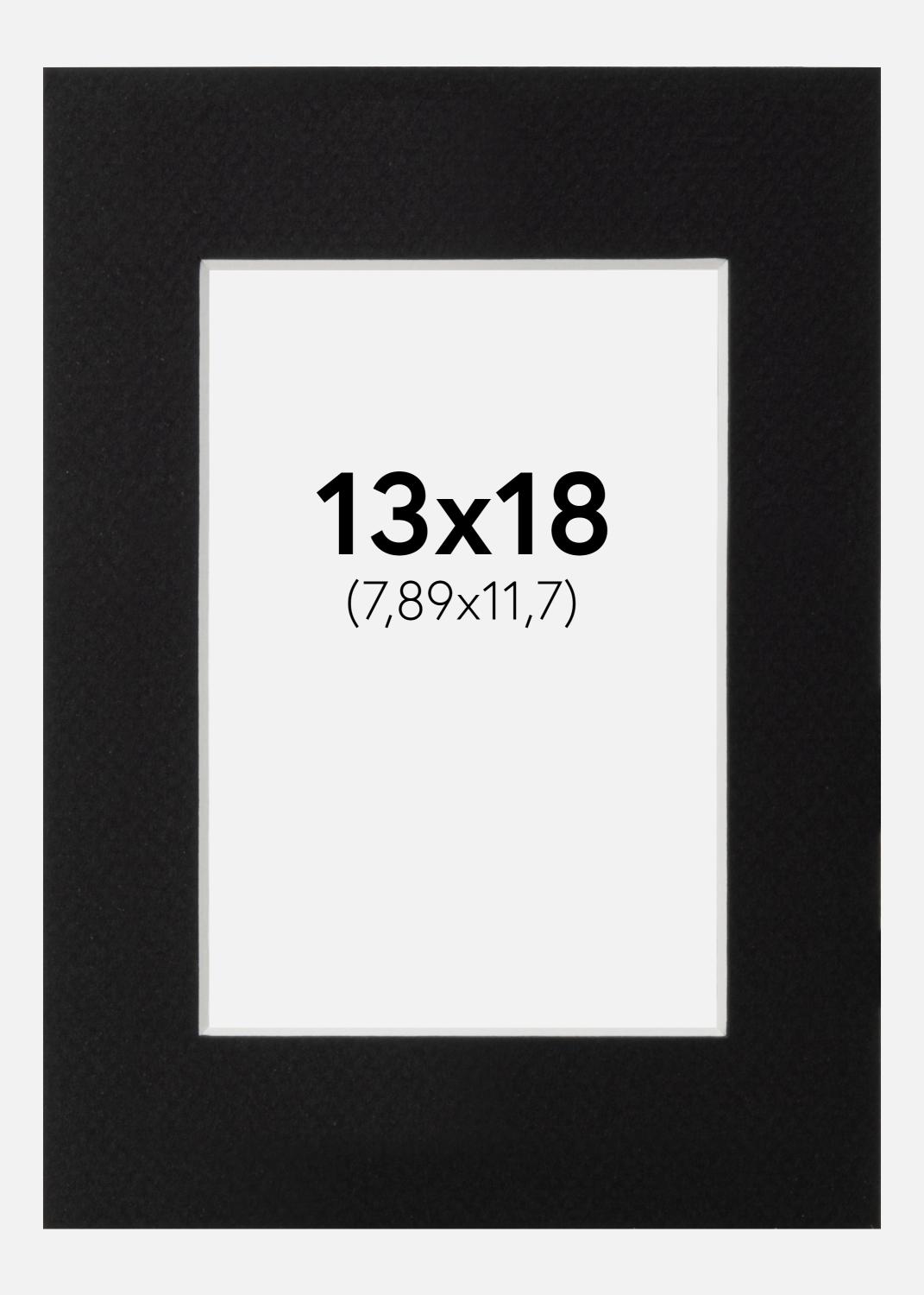 Product Image for Passe-partout Canson Zwart (Witte kern) 13x18 cm (7,89x11,7)