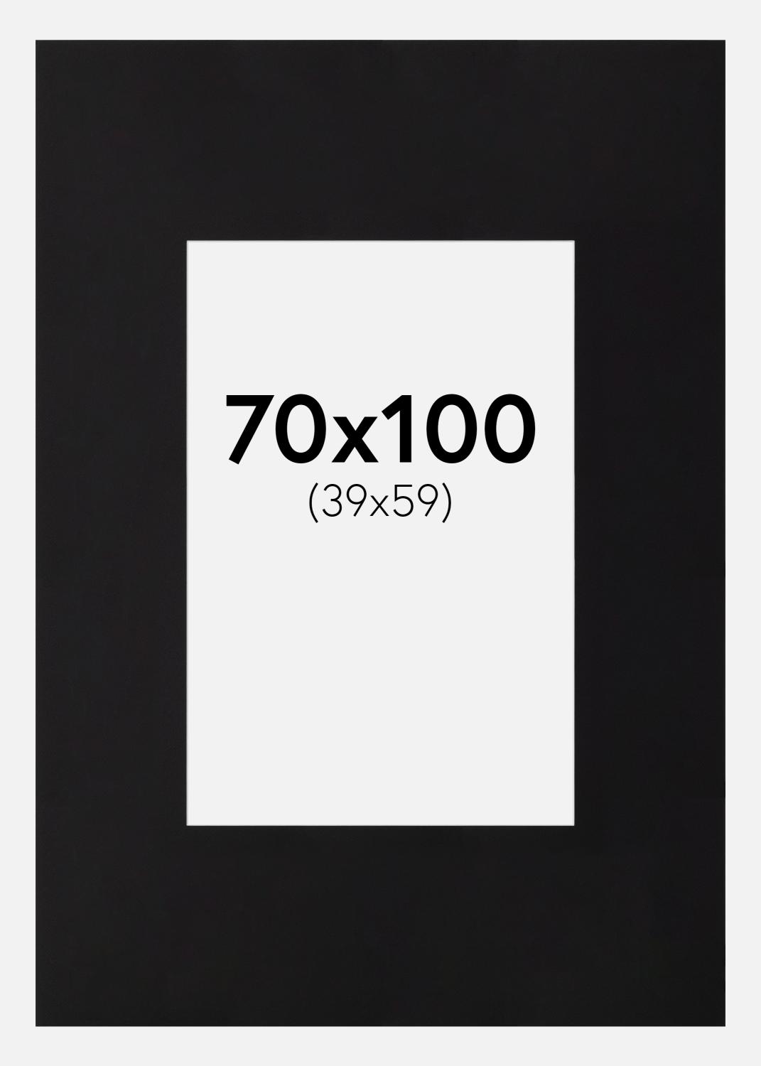 Product Image for Passe-partout  XXL Zwart Witte Kern) 70x100 cm (39x59)