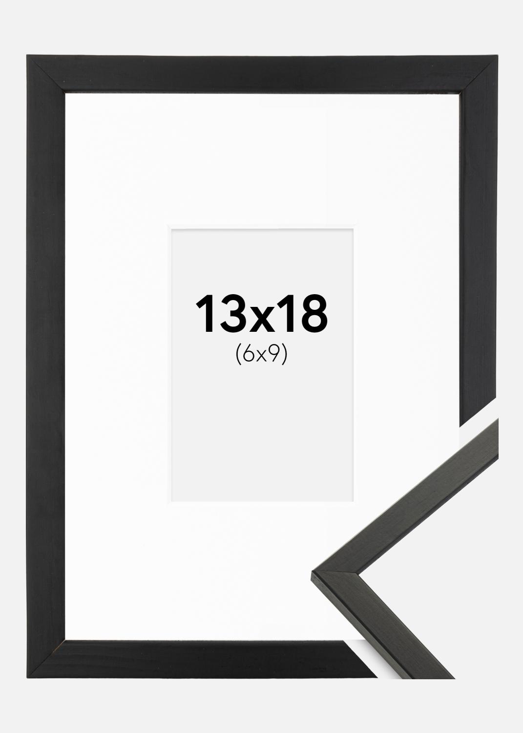 Product Image for Fotolijst Galant Zwart 13x18 cm - Passe-partout Wit 7x10 cm
