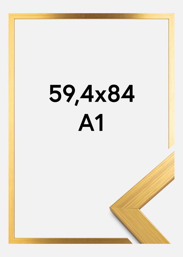 Galleri 1 Fotolijst Gold Wood 59,4x84 cm (A1)