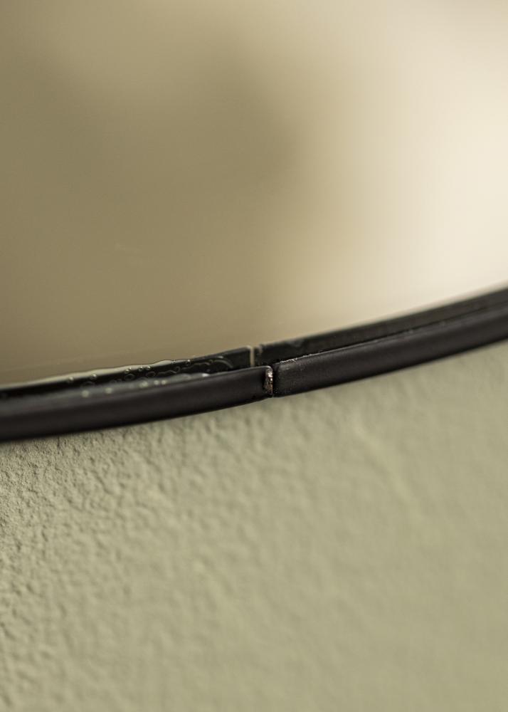 KAILA KAILA Round Mirror - Thin Black 40 cm Ø