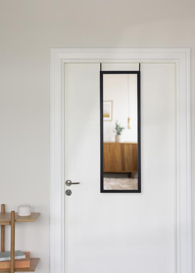 BGA Spiegel Overdoor Zwart 34x100 cm