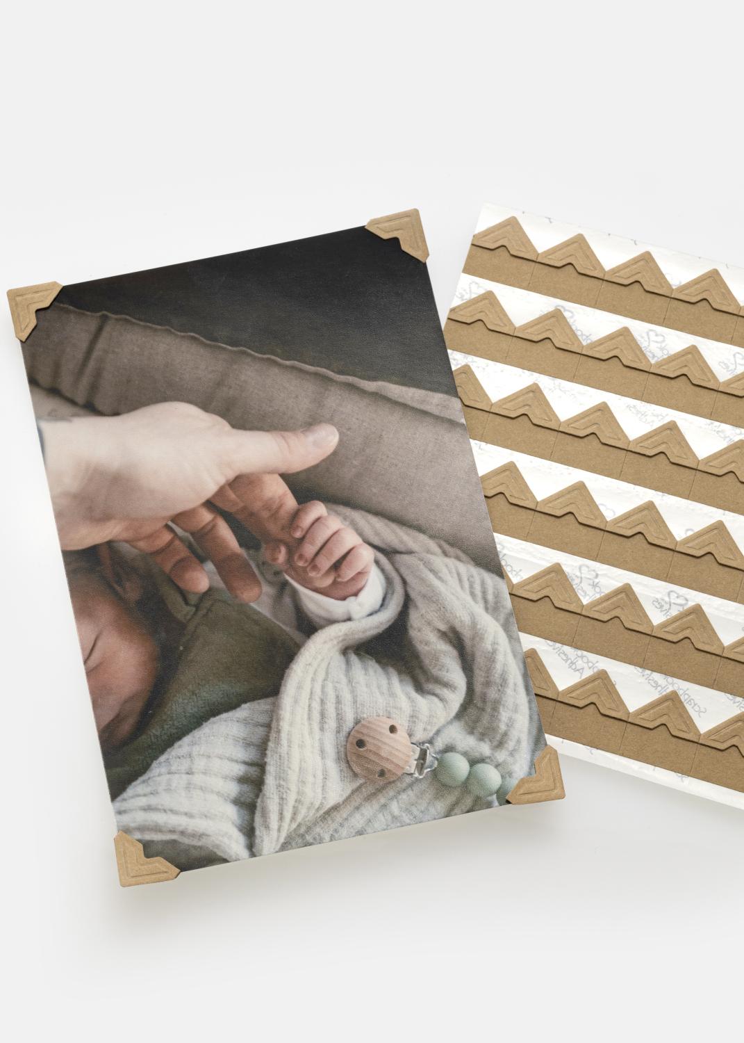 Product Image for 3L Creative Photo Corners Bruin - 108 st