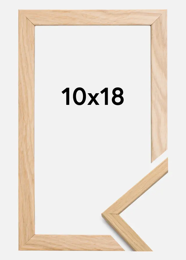 Galleri 1 Fotolijst Edsbyn Acrylglas Eikenhout 10x18 cm