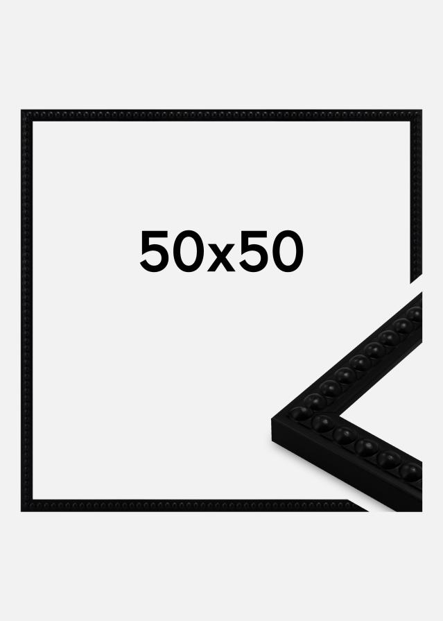Jämtlands Ramfabrik Fotolijst Perla Acrylglas Zwart 50x50 cm