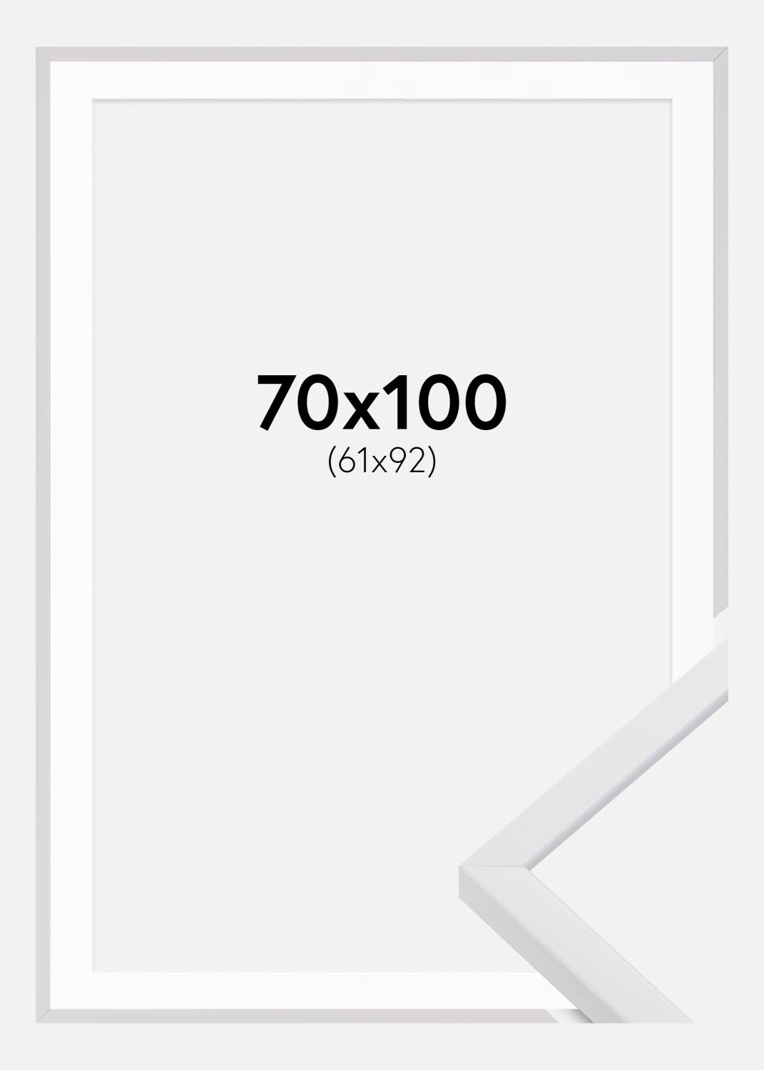 Product Image for Fotolijst E-Line Wide Wit 70x100 cm - Passe-partout Wit 62x93 cm