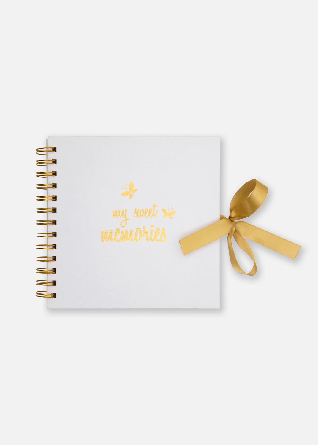 Product Image for Sweet Memories Goud - 18x18 cm (48 Witte zijden / 24 bladen)