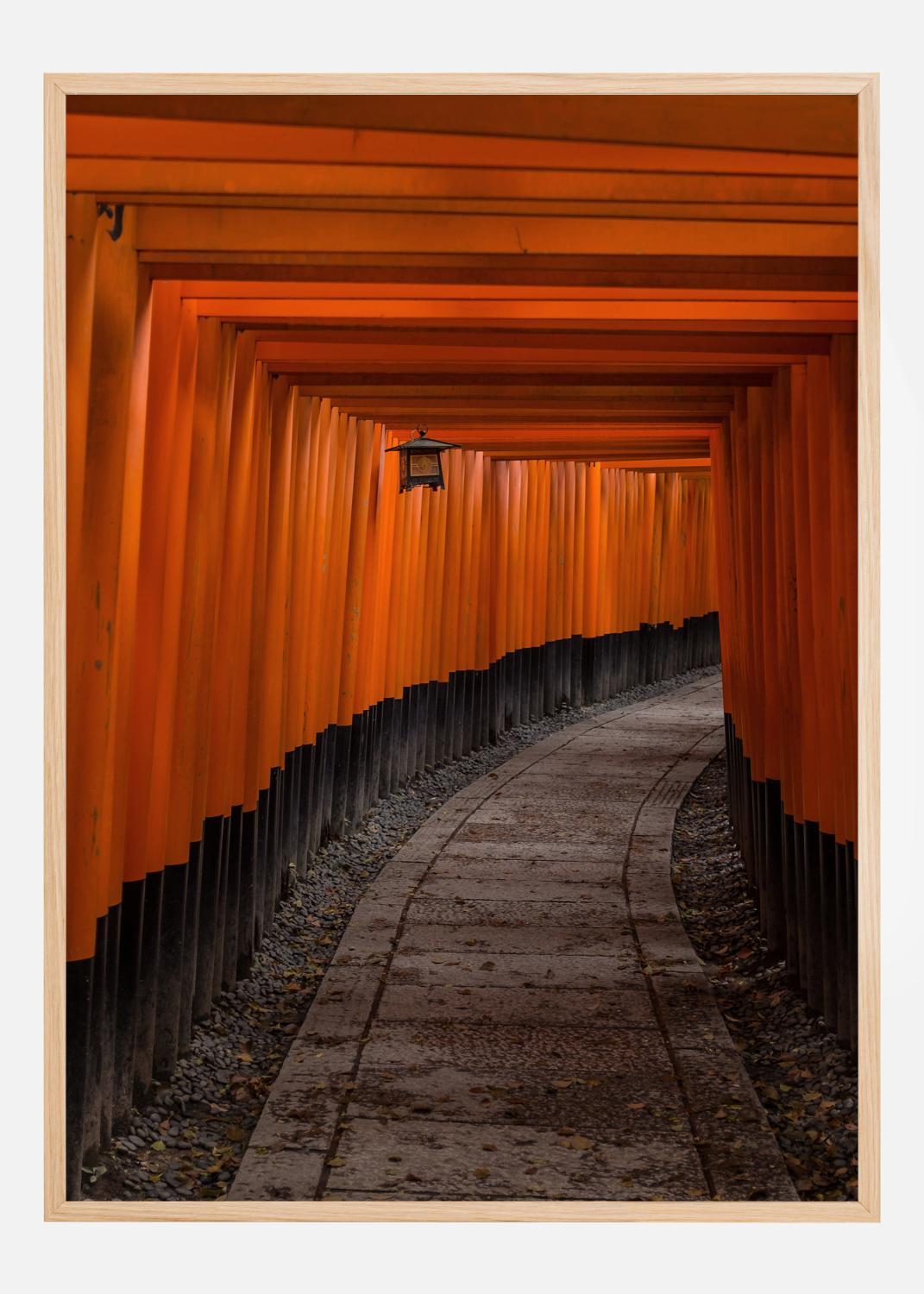 Product Image for Orange tunnel Poster (21x29.7 cm (A4))