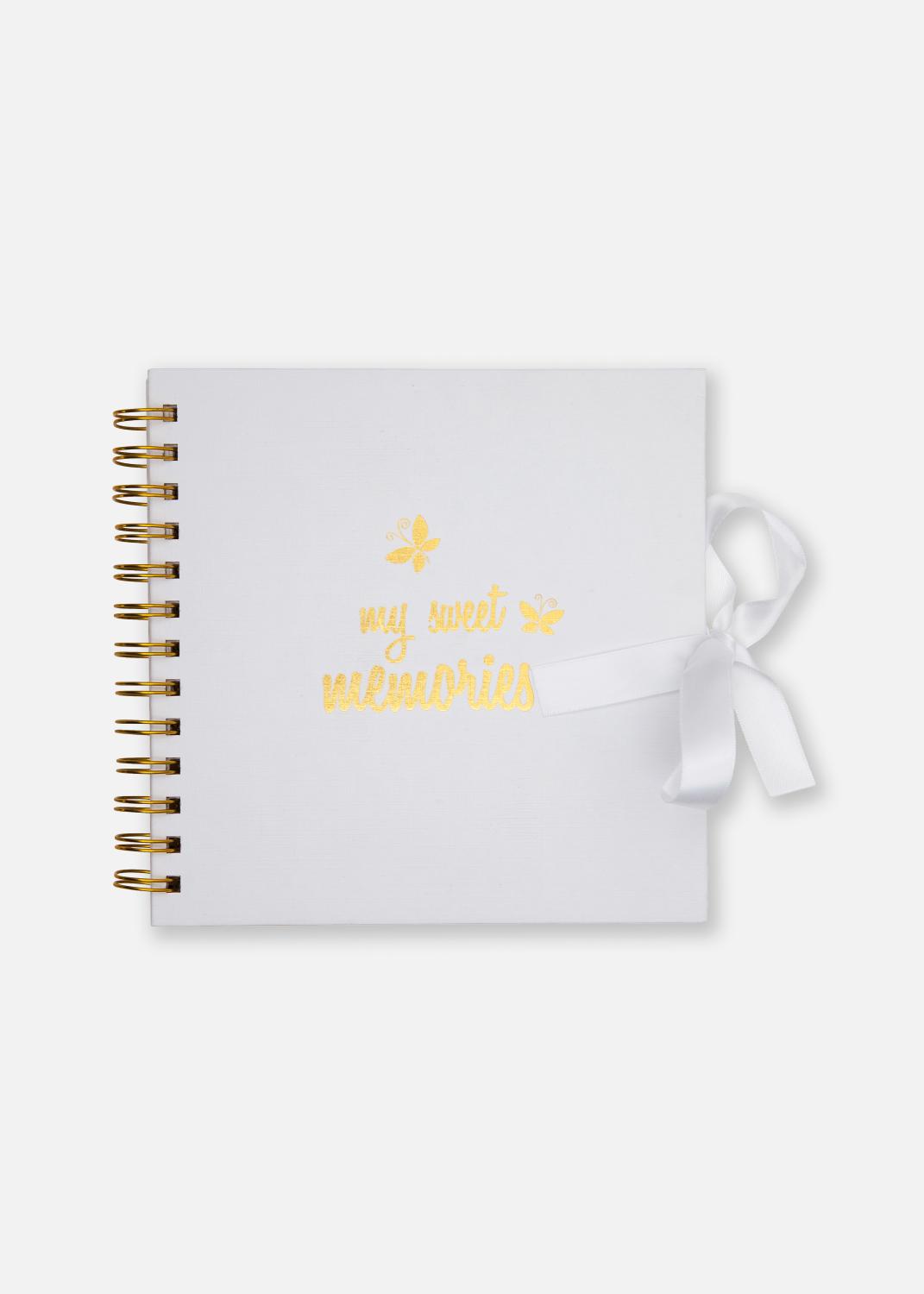Product Image for Sweet Memories Wit - 18x18 cm (48 Witte zijden / 24 bladen)