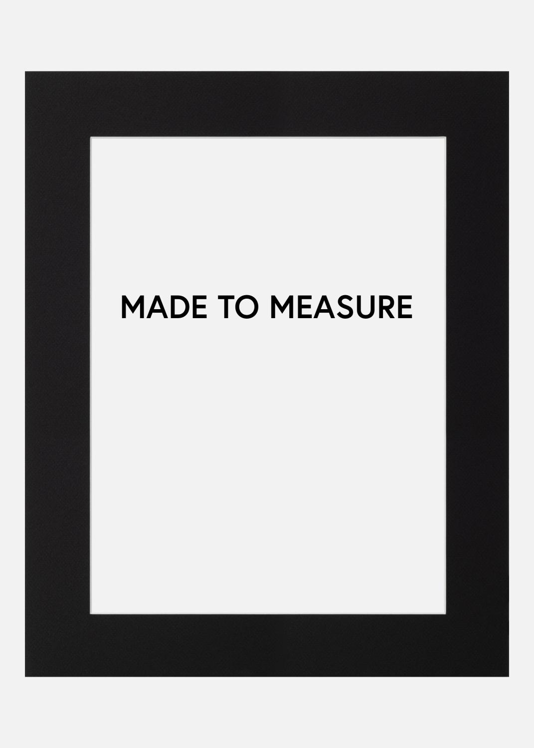 Product Image for Passe-partout Zwart (Witte kern) - Op maat gemaakt