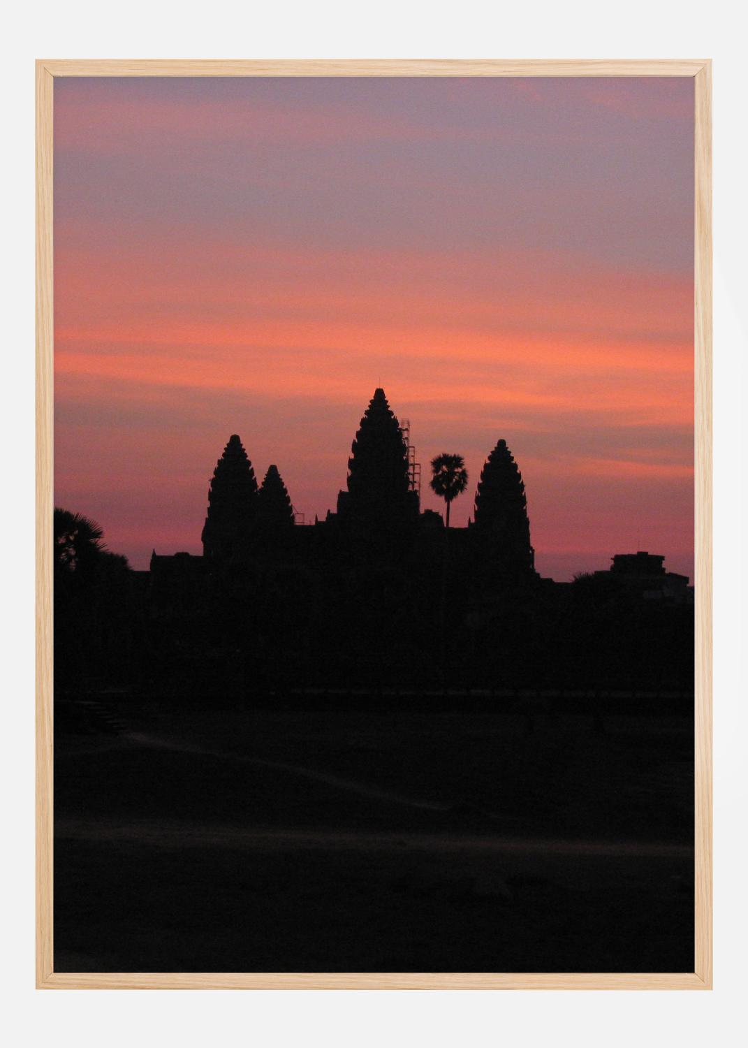 Product Image for Sunset Over City Poster (21x29.7 cm (A4))