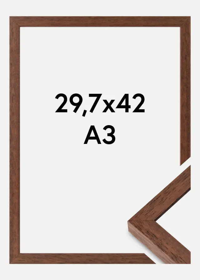 Mavanti Fotolijst Hermes Acrylglas Teak 29,7x42 cm (A3)