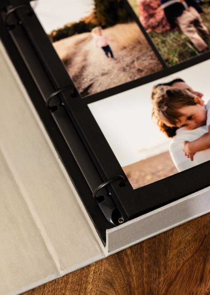KAILA KAILA THROWBACK Grey - Coffee Table Photo Album (60 Zwarte zijden)