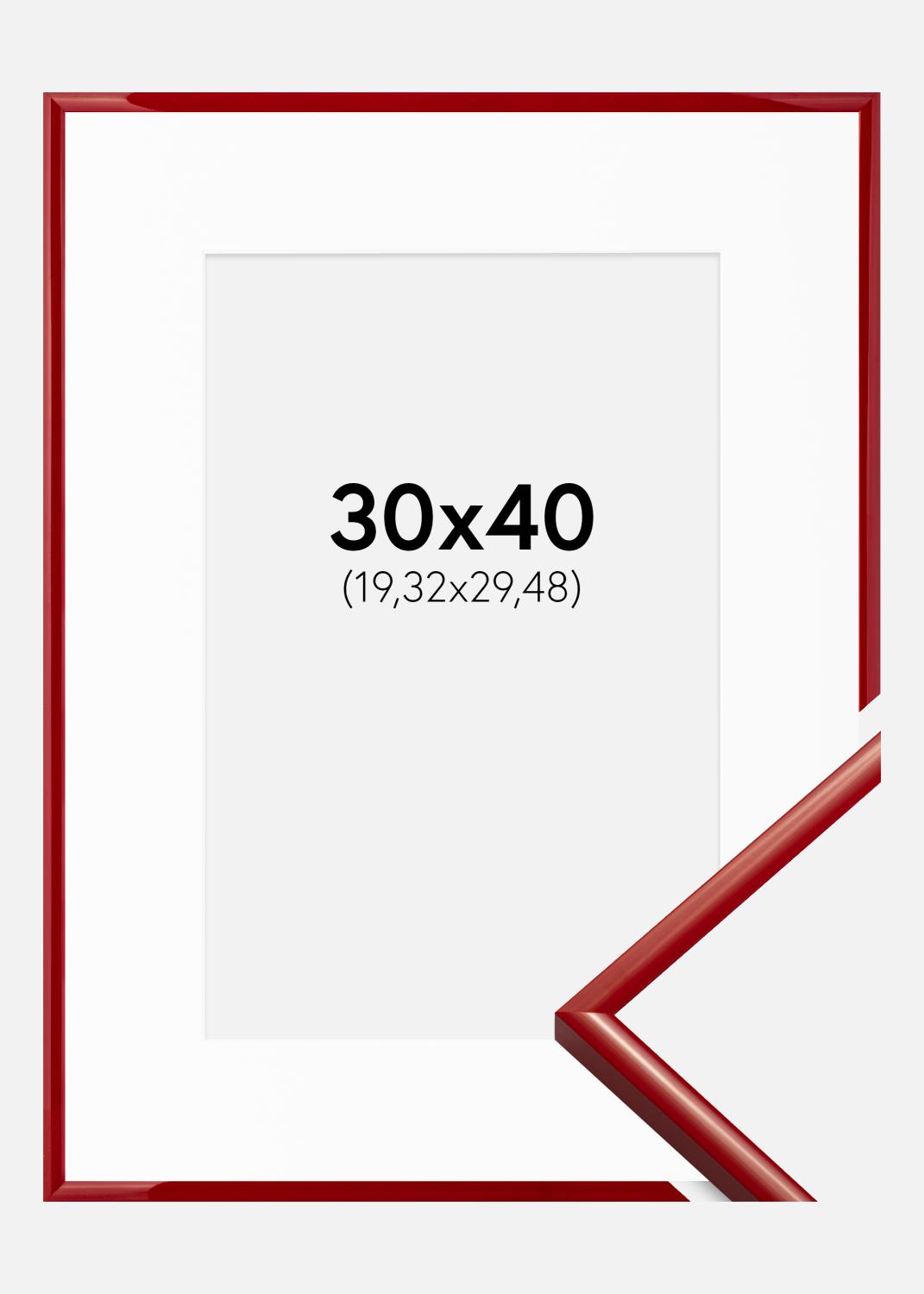Product Image for Fotolijst New Lifestyle Medium Red 30x40 cm - Passe-partout Wit 8x12 inches