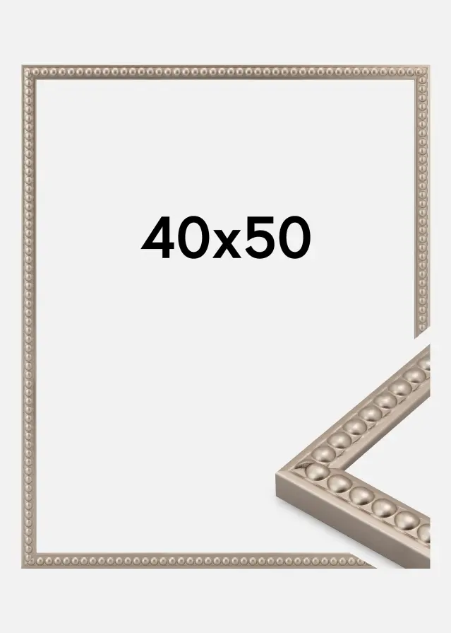 Jämtlands Ramfabrik Fotolijst Perla Acrylglas Champagne 40x50 cm
