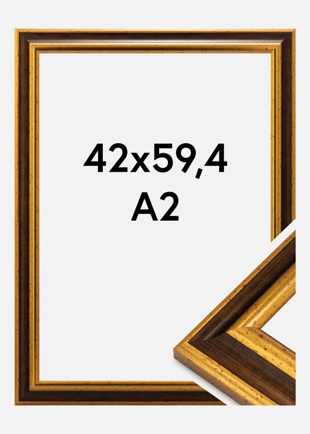 Jämtlands Ramfabrik Fotolijst Aberystwyth Acrylglas Goud 42x59,4 cm (A2)