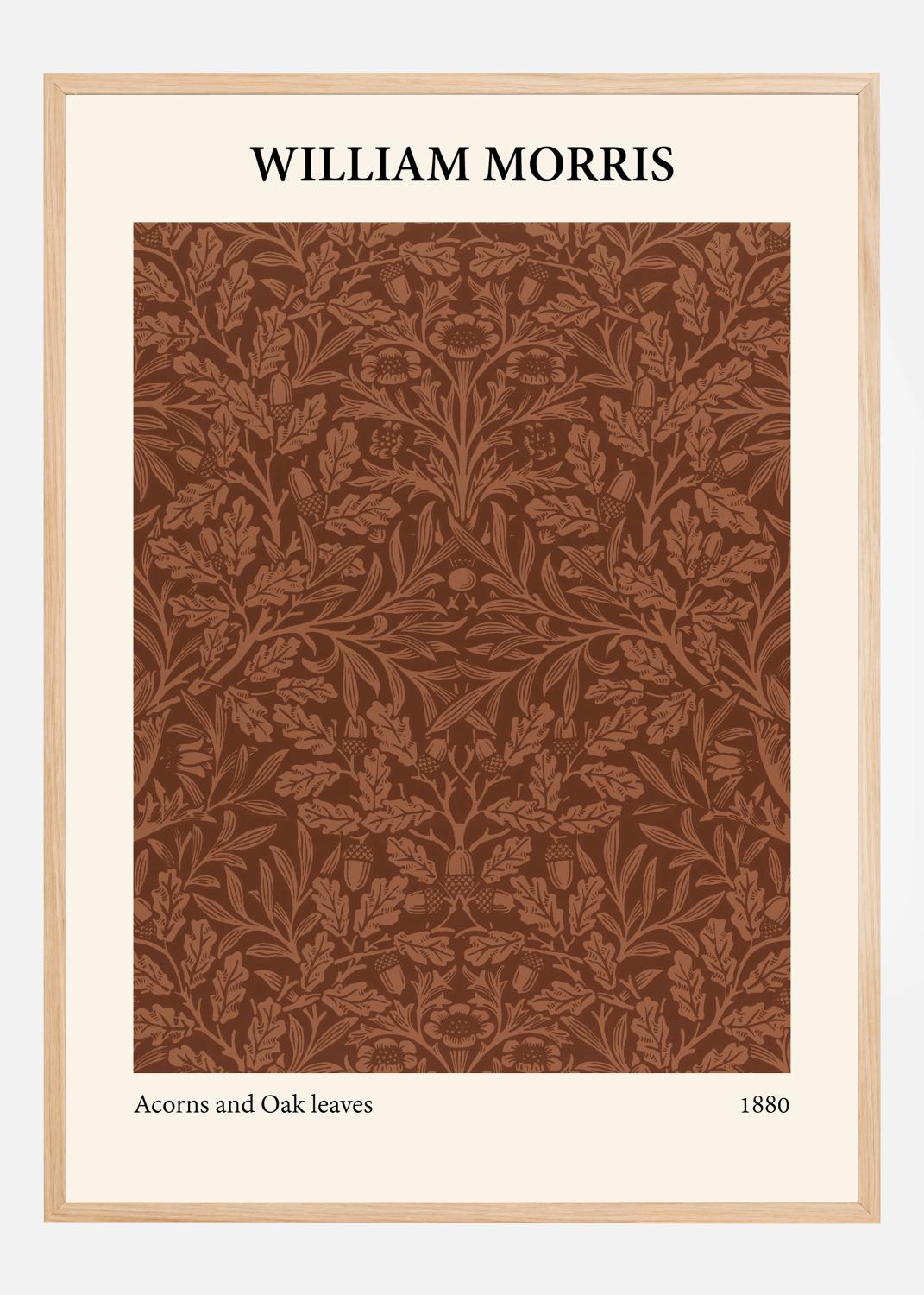 Product Image for William Morris - Acorns and oak leaves Poster (50x70 cm)