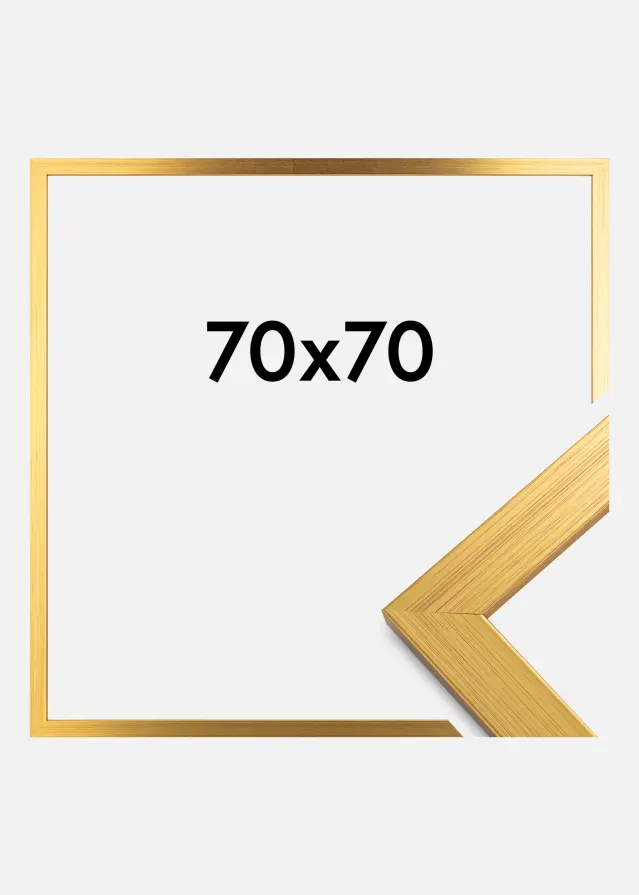 Galleri 1 Fotolijst Gold Wood 70x70 cm