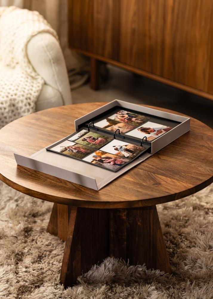 KAILA KAILA THROWBACK Grey - Coffee Table Photo Album (60 Zwarte zijden)